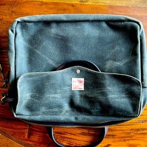 Filson rugged twill original briefcase